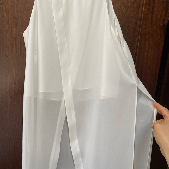 bar III off-white tunic with sheer layer - Picture 8 of 8